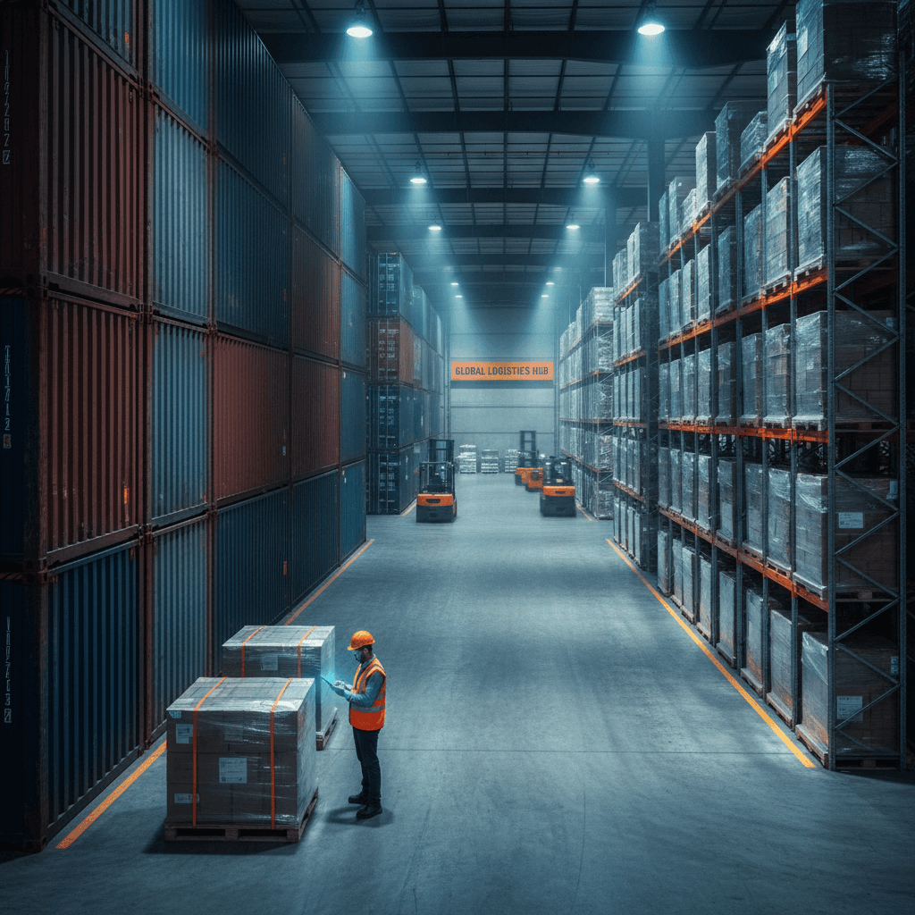 International Logistics - Freight handling and customs coordination